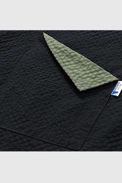 Style Core Aesthetics, New Style Trends Modern Textured Drawstring Shirt