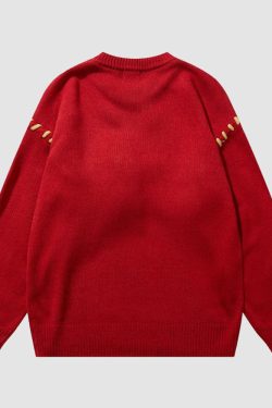 Style Core Aesthetics, New Style Trends Moon & Rabbit Doll Sweater