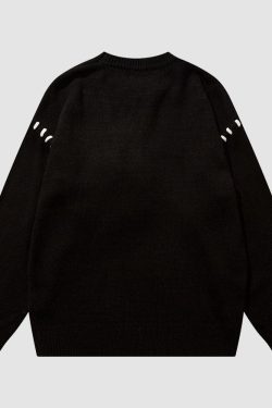 Style Core Aesthetics, New Style Trends Moon & Rabbit Doll Sweater