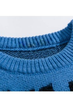 Style Core Aesthetics, New Style Trends Mountain Landscape Pattern Sweater