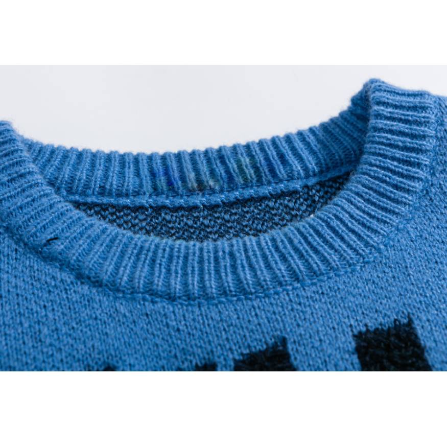 Style Core Aesthetics, New Style Trends Mountain Landscape Pattern Sweater Style Core Aesthetics, New Style Trends Mountain Landscape Pattern Sweater