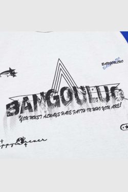 Style Core Aesthetics, New Style Trends Multi-Colored Graphic 'SANGOU' T-shirt
