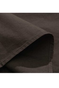 Style Core Aesthetics, New Style Trends Multi-Pockets Solid Shirts