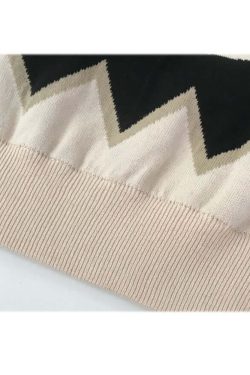 Style Core Aesthetics, New Style Trends Mushroom & Rabbit Pattern Sweater