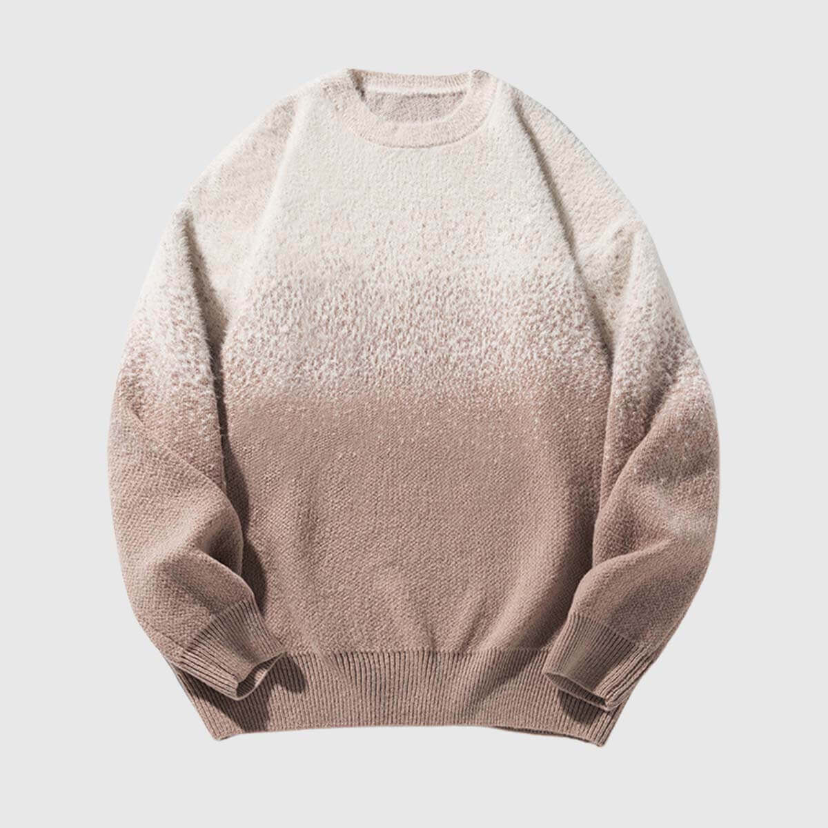 Style Core Aesthetics, New Style Trends Ombre Gradient Knit Sweater Style Core Aesthetics, New Style Trends Ombre Gradient Knit Sweater
