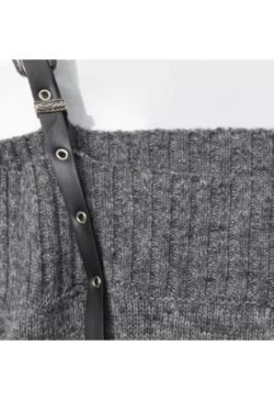 Style Core Aesthetics, New Style Trends One-Shoulder Lazy Style Loose Sweater