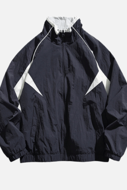 Style Core Aesthetics, New Style Trends Outdoor Color-Block Zip Jacket