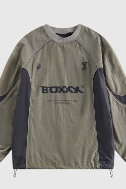 Style Core Aesthetics, New Style Trends Outdoor Color Contrast Racing Tee