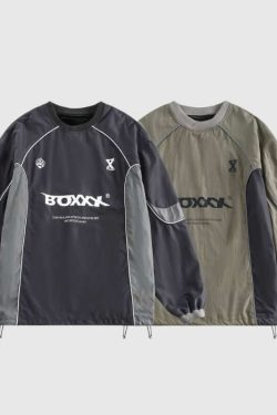 Style Core Aesthetics, New Style Trends Outdoor Color Contrast Racing Tee