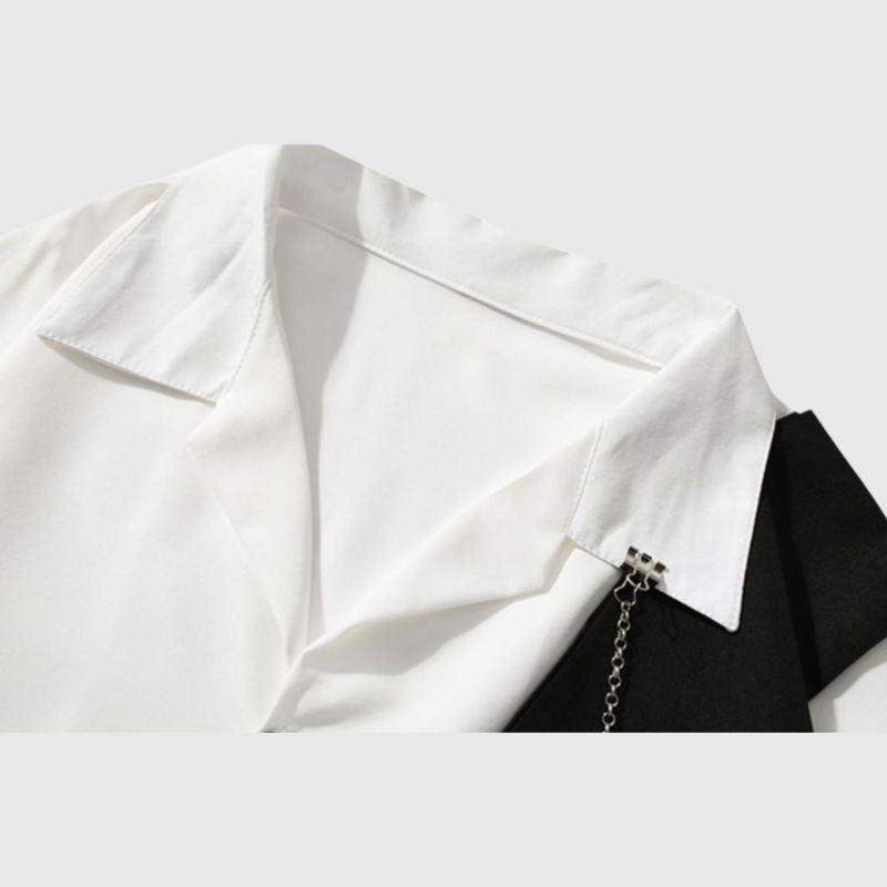 Style Core Aesthetics, New Style Trends Patch Vest Shirt Style Core Aesthetics, New Style Trends Patch Vest Shirt