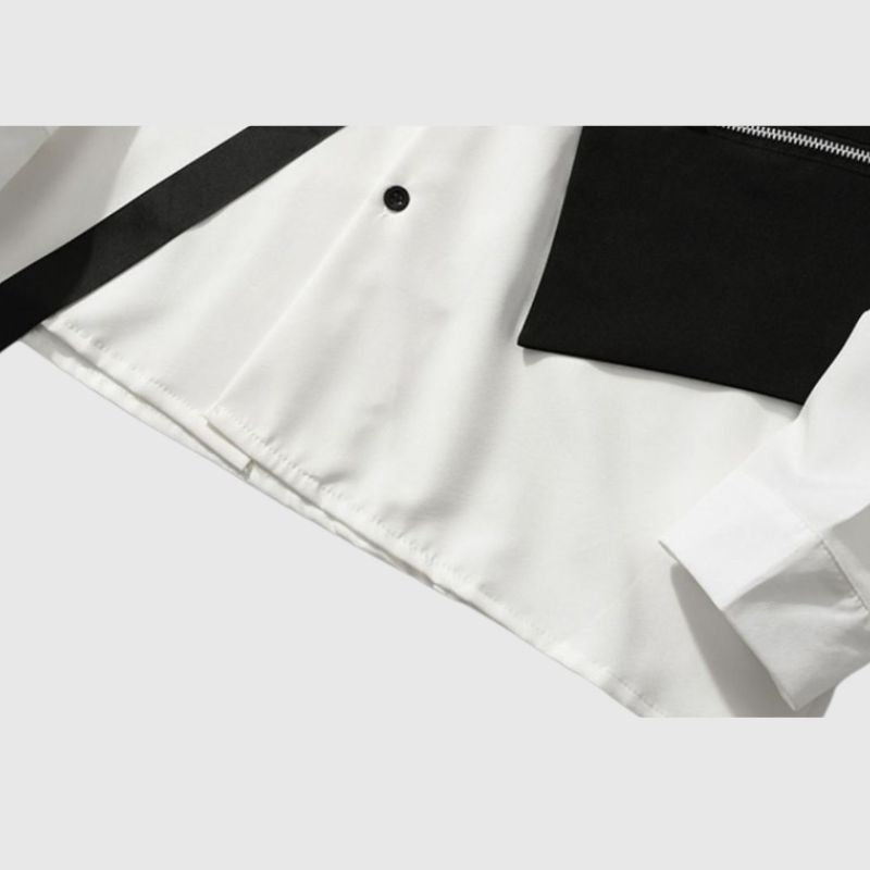 Style Core Aesthetics, New Style Trends Patch Vest Shirt Style Core Aesthetics, New Style Trends Patch Vest Shirt