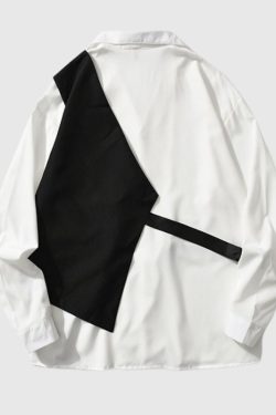 Style Core Aesthetics, New Style Trends Patch Vest Shirt