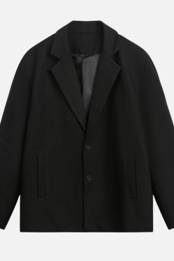 Style Core Aesthetics, New Style Trends Patchwork Design Retro Blazer