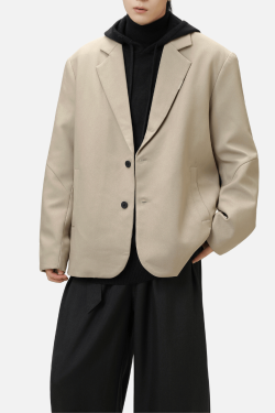 Style Core Aesthetics, New Style Trends Patchwork Design Retro Blazer