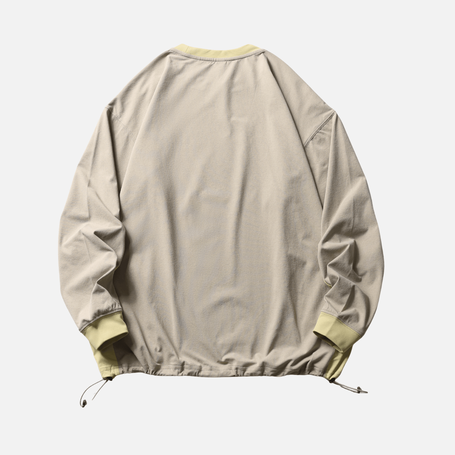 Style Core Aesthetics, New Style Trends Patchwork Drawstring Long-Sleeve Tee Style Core Aesthetics, New Style Trends Patchwork Drawstring Long-Sleeve Tee