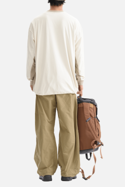 Style Core Aesthetics, New Style Trends Patchwork Drawstring Long-Sleeve Tee