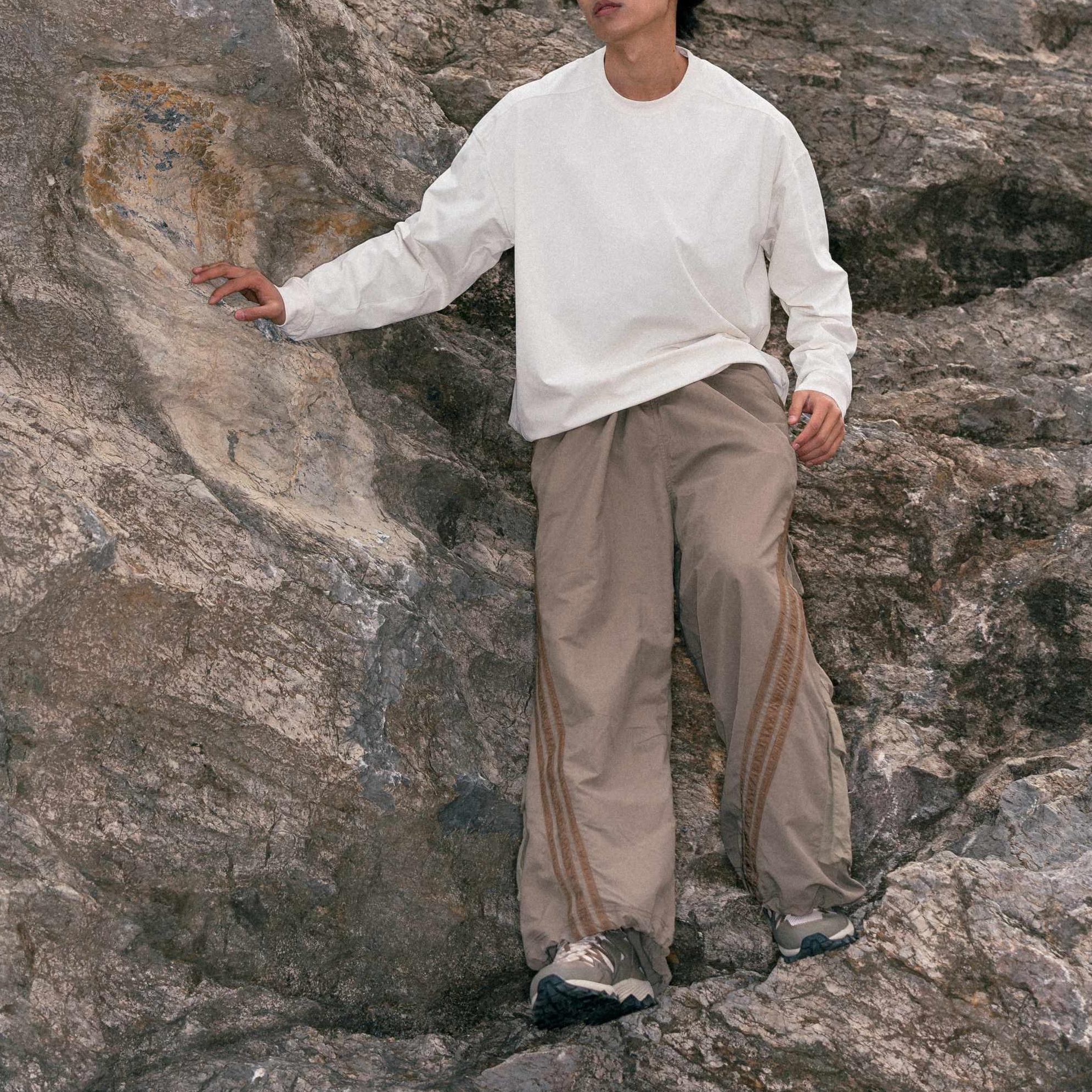 Style Core Aesthetics, New Style Trends Patchwork Drawstring Long-Sleeve Tee Style Core Aesthetics, New Style Trends Patchwork Drawstring Long-Sleeve Tee