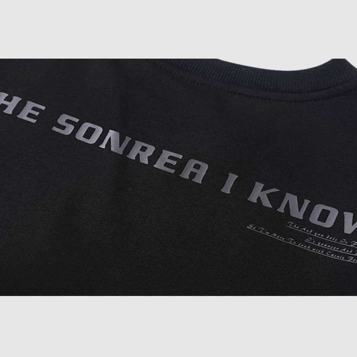 Style Core Aesthetics, New Style Trends Patchwork Sleeve Sweatshirt Style Core Aesthetics, New Style Trends Patchwork Sleeve Sweatshirt