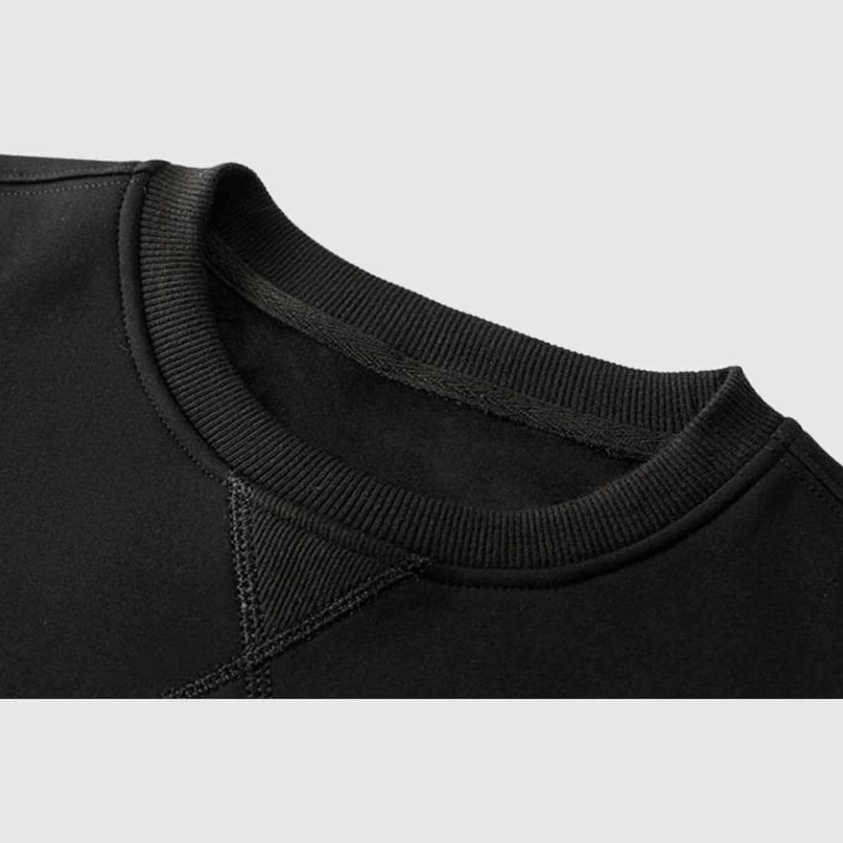 Style Core Aesthetics, New Style Trends Patchwork Sleeve Sweatshirt Style Core Aesthetics, New Style Trends Patchwork Sleeve Sweatshirt