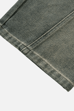 Style Core Aesthetics, New Style Trends Patchwork Washed Jeans