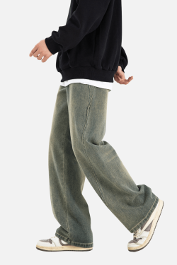 Style Core Aesthetics, New Style Trends Patchwork Washed Jeans