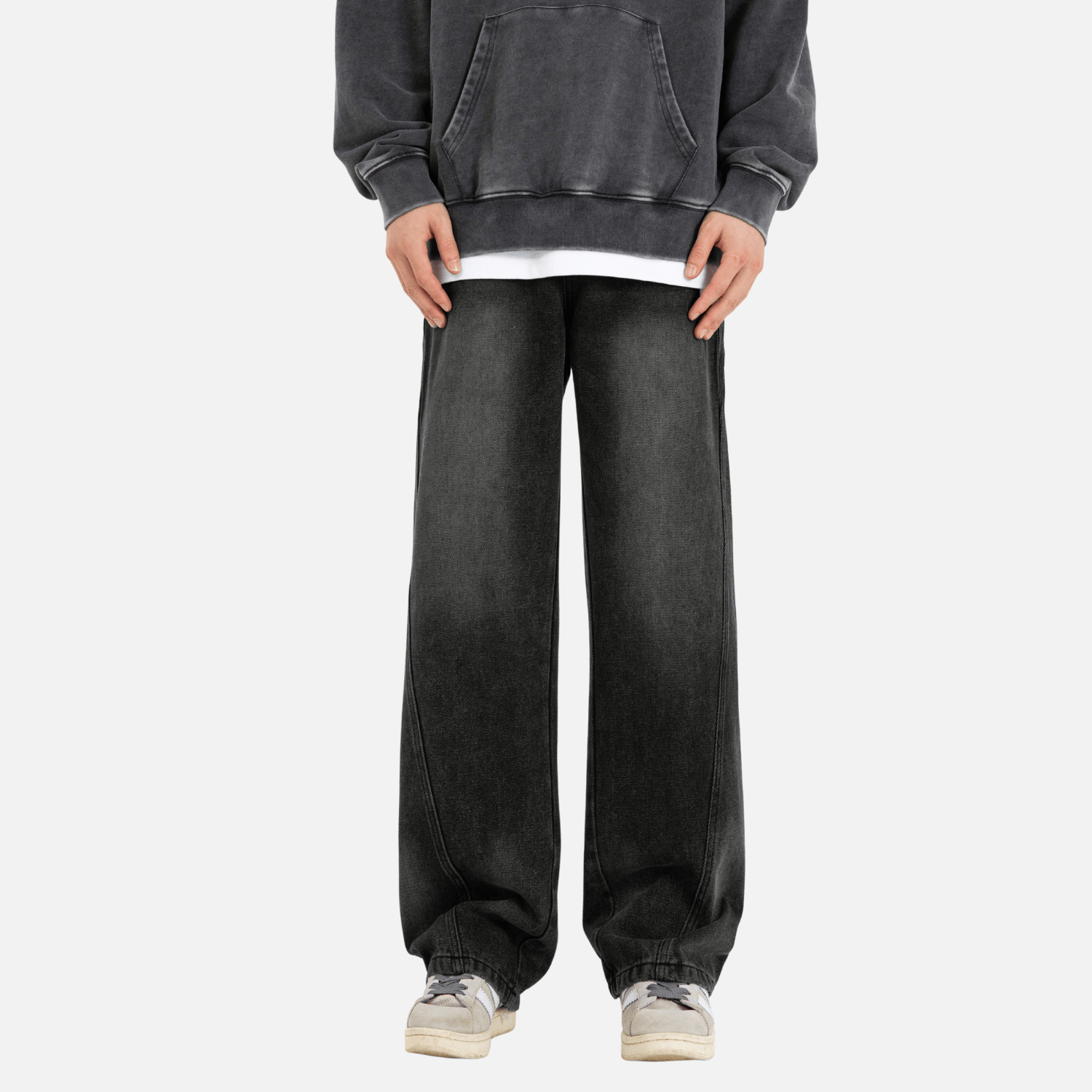 Style Core Aesthetics, New Style Trends Patchwork Washed Jeans Style Core Aesthetics, New Style Trends Patchwork Washed Jeans