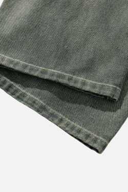 Style Core Aesthetics, New Style Trends Patchwork Washed Jeans