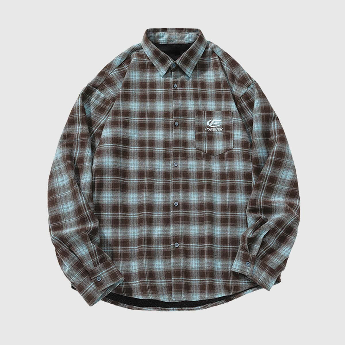 Style Core Aesthetics, New Style Trends Plaid Button-Up Shirt Style Core Aesthetics, New Style Trends Plaid Button-Up Shirt