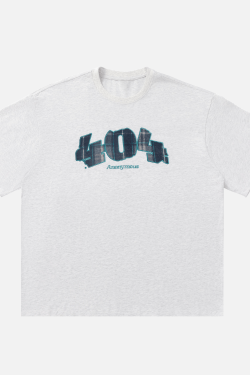 Style Core Aesthetics, New Style Trends Plaid Graphic Cotton T-Shirt