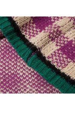 Style Core Aesthetics, New Style Trends Plaid Knit Cardigans