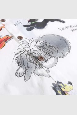 Style Core Aesthetics, New Style Trends Playful Animal Print Shirt