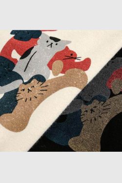 Style Core Aesthetics, New Style Trends Playful Boxing Cats Sweater