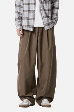 Style Core Aesthetics, New Style Trends Pleated Blade Casual Joggers