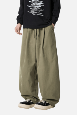 Style Core Aesthetics, New Style Trends Pleated Blade Casual Joggers