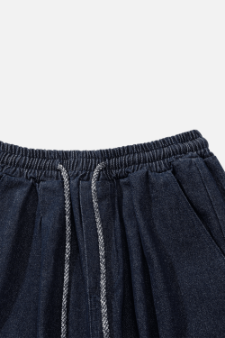 Style Core Aesthetics, New Style Trends Pleated Hem Jeans