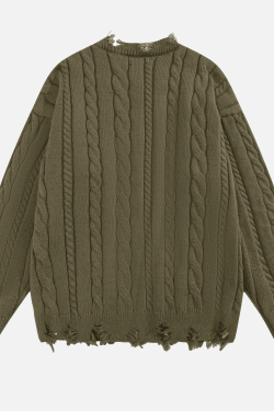 Style Core Aesthetics, New Style Trends Plush Knit Sweater