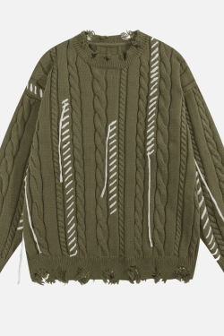 Style Core Aesthetics, New Style Trends Plush Knit Sweater