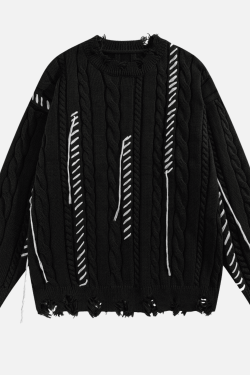 Style Core Aesthetics, New Style Trends Plush Knit Sweater