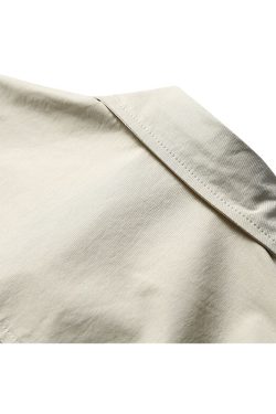 Style Core Aesthetics, New Style Trends Pocket Contrast Shirts