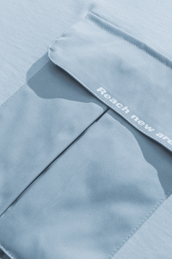 Style Core Aesthetics, New Style Trends Pocket Drawstring Cotton Shirt