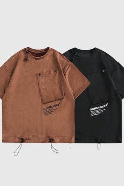 Style Core Aesthetics, New Style Trends Pocket Lettering Tees