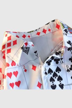 Style Core Aesthetics, New Style Trends Poker Card Shirts