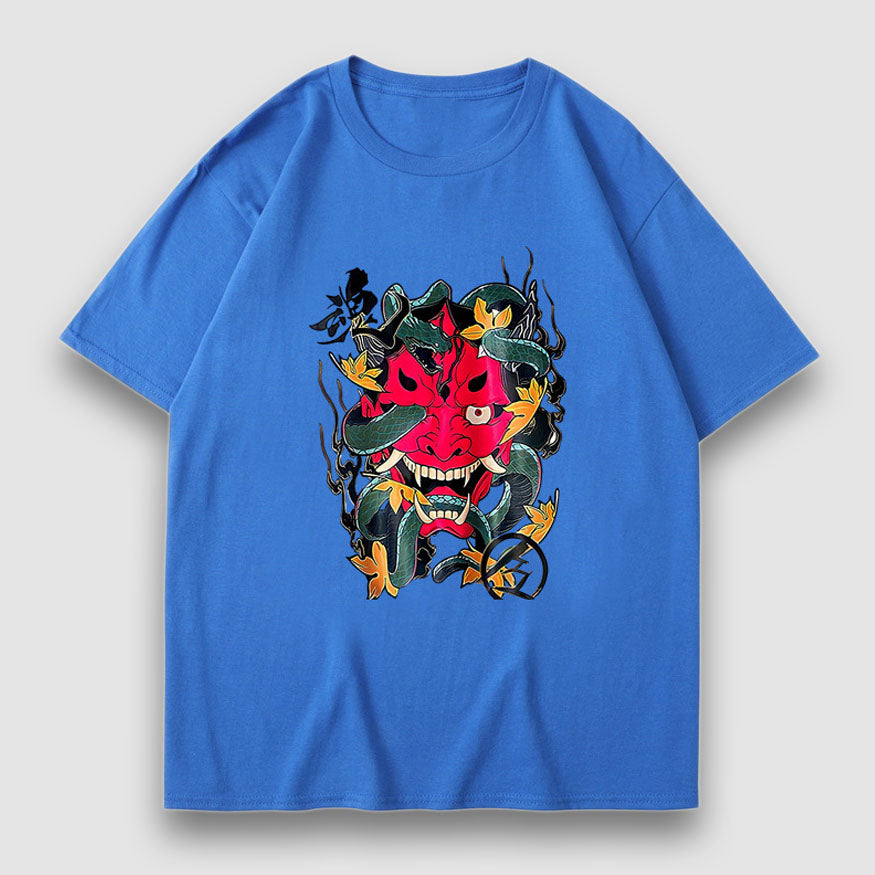 Style Core Aesthetics, New Style Trends Prajna Pattern Cartoon Print Tee Style Core Aesthetics, New Style Trends Prajna Pattern Cartoon Print Tee