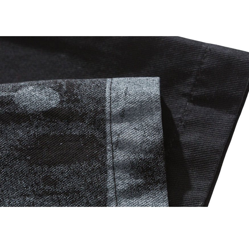 Style Core Aesthetics, New Style Trends Print Patchwork Shirts Style Core Aesthetics, New Style Trends Print Patchwork Shirts