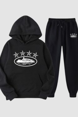 Style Core Aesthetics, New Style Trends Printed Sweatshirt Sets