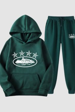 Style Core Aesthetics, New Style Trends Printed Sweatshirt Sets