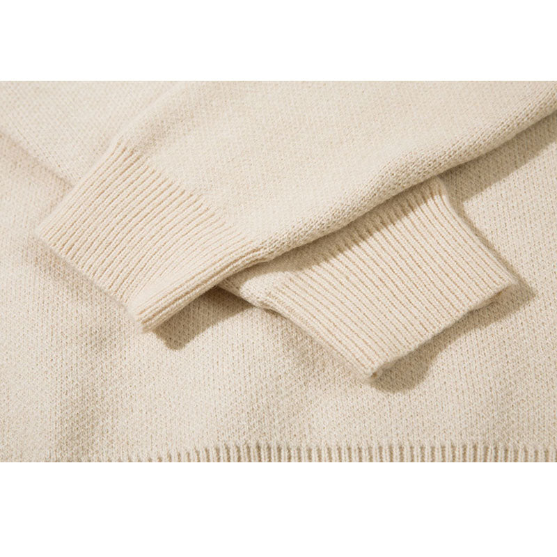 Style Core Aesthetics, New Style Trends Puppy Pattern Embroidered Pullover Style Core Aesthetics, New Style Trends Puppy Pattern Embroidered Pullover