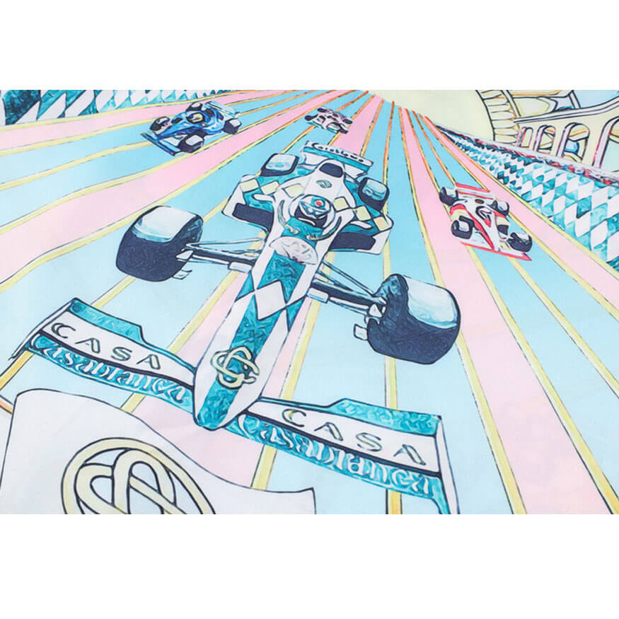 Style Core Aesthetics, New Style Trends Racing Digital Print Shirt+Shorts Style Core Aesthetics, New Style Trends Racing Digital Print Shirt+Shorts