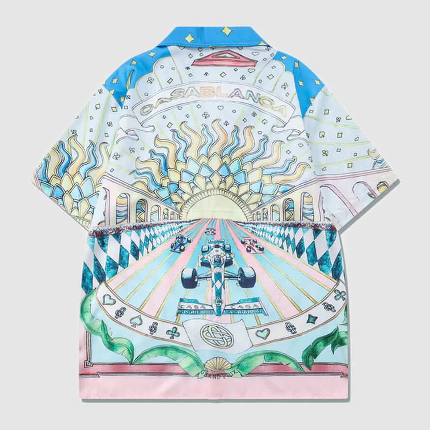 Style Core Aesthetics, New Style Trends Racing Digital Print Shirt+Shorts Style Core Aesthetics, New Style Trends Racing Digital Print Shirt+Shorts