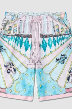 Style Core Aesthetics, New Style Trends Racing Digital Print Shirt+Shorts